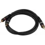 RCA (Cinch) garso kabelis Omnitronic 30209352 2x2 0,3 m