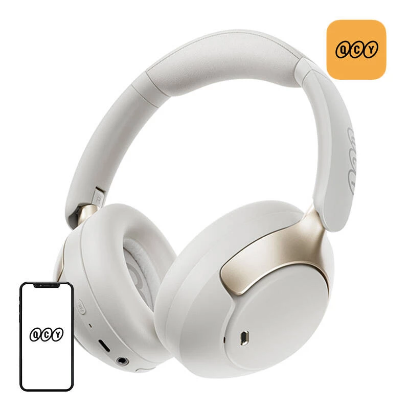QCY H3 Pro ausinės (baltos)