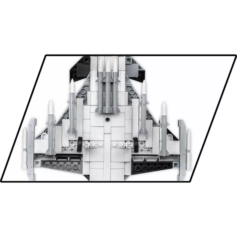 Bricks Armed Forces SAAB Jas 39 Gripen E 480 blokų