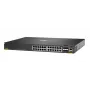 Hewlett Packard Enterprise HPE Aruba Networking CX 6200F 24G 4SFP+ komutatorius - komutatorius - maks. sudėjimo atstumas 10 km - L3 - valdomas - 24 x 10/100/1000 + 4 x 100/1000/10G SFP+ - priekyje a