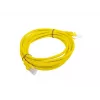 Tinklo kabelio lopinėlis LANBERG PCU5-20CC-0300-Y Cat5e U/UTP RJ-45 3 m Geltonas