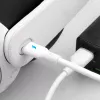 Akyga AK-USB-59 USB-A (M) į USB-C (M) kabelis, USB 2.0, 1 m, silikoninis