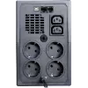 ORVALDI ID2K0CH linijinė interaktyvi UPS 2 kVA / 1200 W, 24 V, 9 Ah akumuliatoriai, LCD, USB, kompaktiška juoda