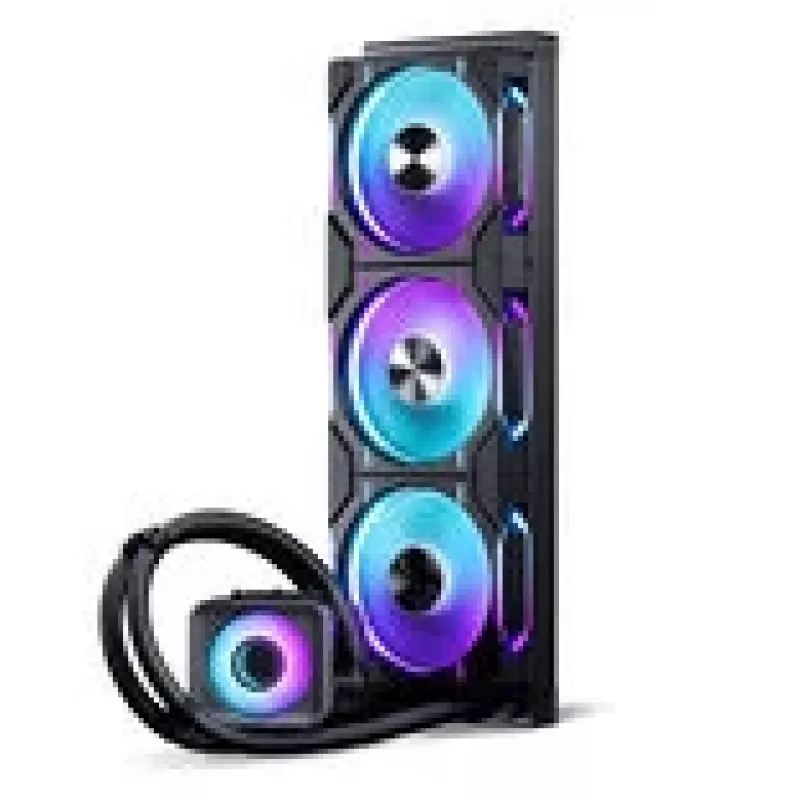 PHANTEKS vandens aušinimo radiatorius Glacier One 360D30 DRGB — 360 mm, 30 mm storis