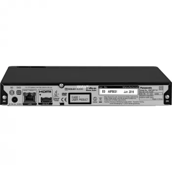 Panasonic Blu-ray diskų grotuvas DMP-BDT167EG Xvid, MKV, MP4, FLAC, MP3, AAC, ALAC, DSD Wi-Fi USB jungtis