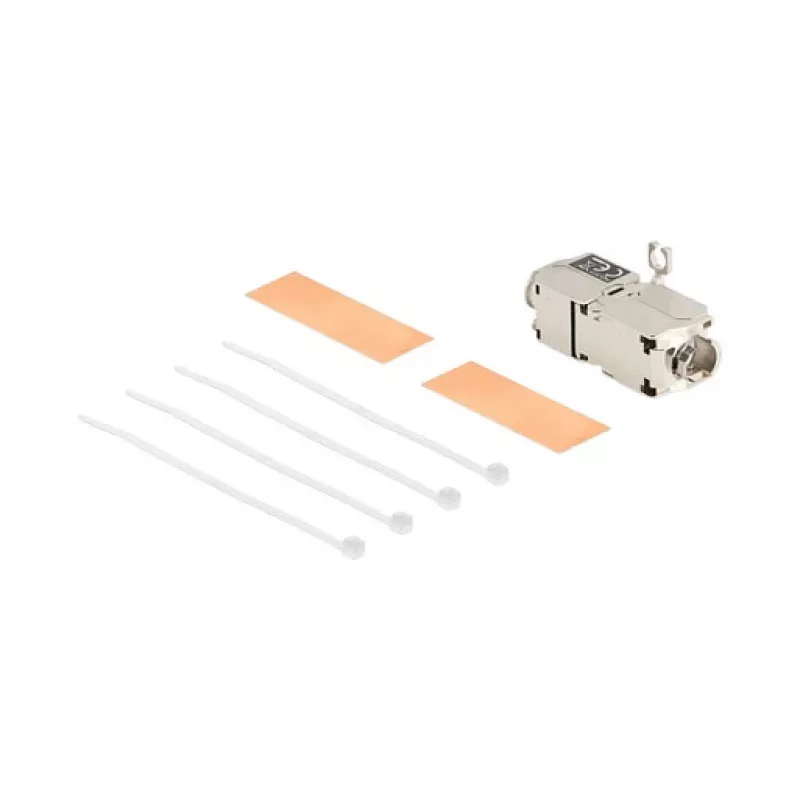Tinklo kabelio jungtis DeLOCK 88198 LSA į LSA Cat.6A STP 31,6 mm nerūdijantis plienas