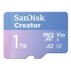 SanDisk Creator MicroSD atminties kortelė 1 TB didelis perdavimo greitis iki 190 MB/s