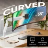 Monitoriaus laikiklis ONKRON G110-BG 1 ekranui 15 kg, iki 106,7 cm (42 col.), VESA 75x75–100x100, spaustuvas / įvorė, juoda / pilka