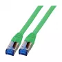 EFB-Elektronik RJ45 komutacinis kabelis Cat.6A S/FTP TPECat.7 neapdorotas kabelis superflex žalias 2m Gamintojas: EFB Elektronik (K5525FGN.2)