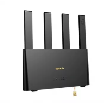 Maršrutizatorius TENDA 4G08 4G LTE Wi‑Fi dviejų dažnių 2,4/5 GHz, 4 integruotos antenos, 2 LAN prievadai, iki 867/300 Mbps