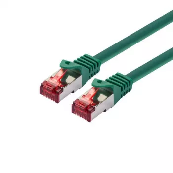Tinklo kabelis LOGON TCR66SS0025G Cat6 SF/UTP (S-FTP) Žalias 0,25 m RJ-45–RJ-45