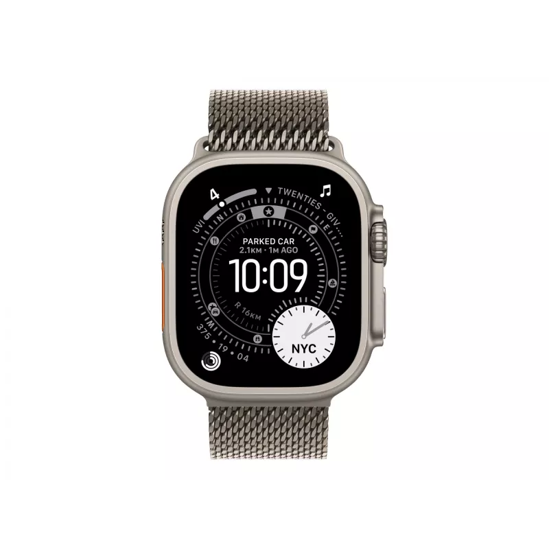Dirželis Apple MGHQ4ZM/A Natural Titanium 49mm 180-210mm