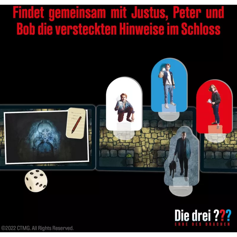Die drei Erbe des Drachen žaidimas, šeimos žaidimas