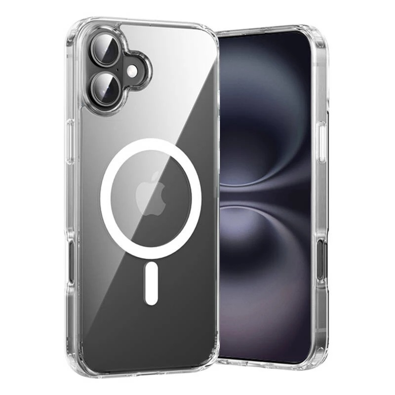 Apsauginis dėklas Vention KUGT0-20, skirtas iPhone 16 Plus, skaidrus, suderinamas su MagSafe