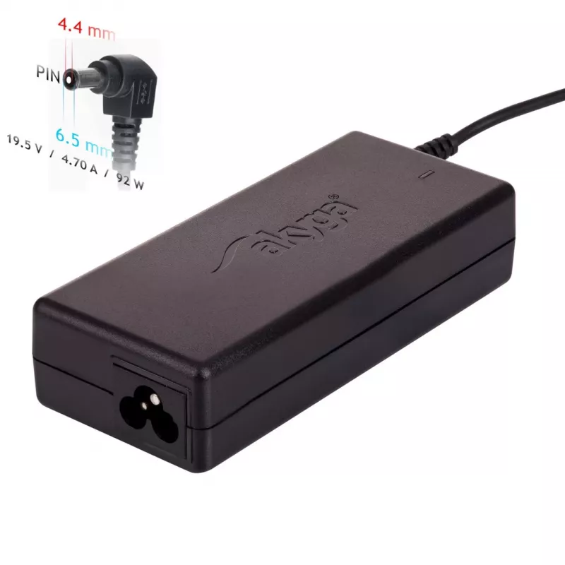 Akyga AK-ND-20 maitinimo adapteris / inverteris Vidinis 92 W Juoda