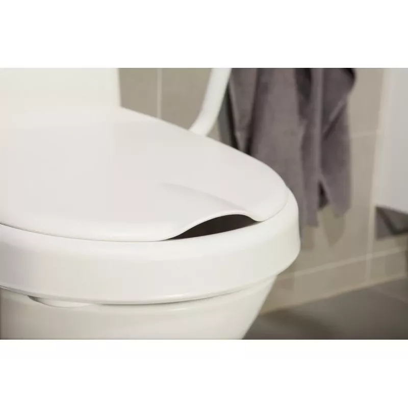 Etac Hi-Loo paaukštinta tualeto sėdynė su dangčiu, 10 cm