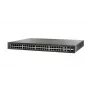 Cisco SF500-48P-K9-G5 komutatorius, 48x 100Mb/s PoE, 2x Combo (RJ45/SFP) + 2x SFP+, valdomas