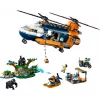 LEGO City 60437 Džiunglių tyrinėtojų sraigtasparnis bazinėje stovykloje