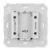 Prie sienos montuojamas belaidis mygtukų jungiklis Homematic IP HmIP-BPS, baltas, IP20, 71×71×43 mm
