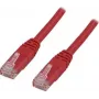 Tinklo kabelis Deltaco UTP raudonas 0,5 m RJ-45 Cat6
