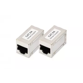 Digitus CAT 6A modulinės jungtys ekranuotos 2 vnt. RJ-45 auksiniai kontaktai