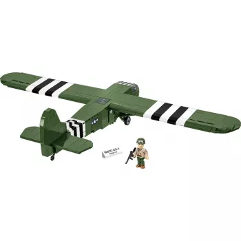 Konstrukcinis žaislas Cobi Waco CG-4 model 5755 kaladėlių rinkinys