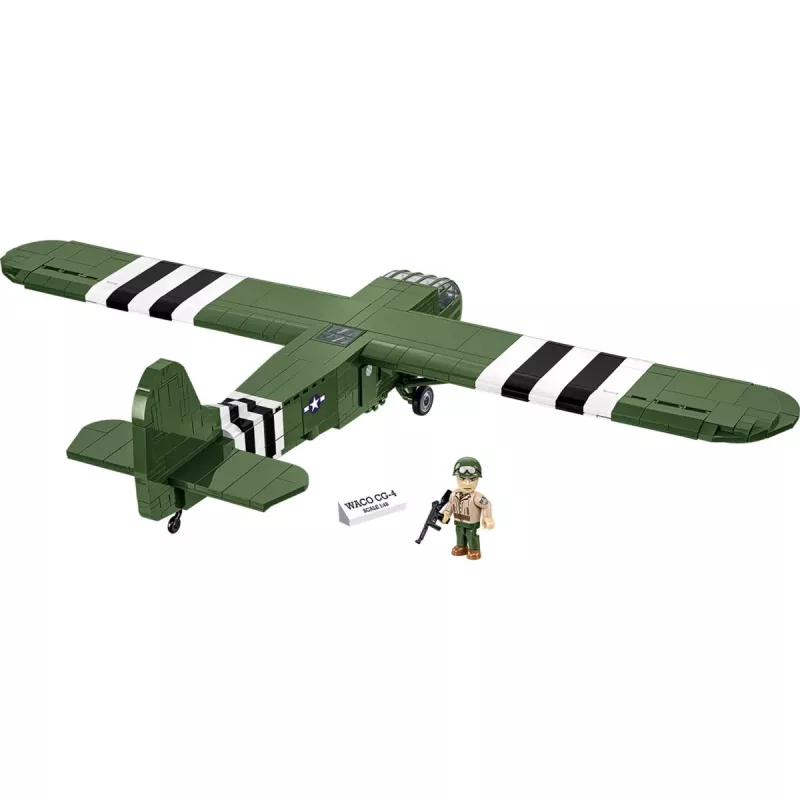Konstrukcinis žaislas Cobi Waco CG-4 model 5755 kaladėlių rinkinys