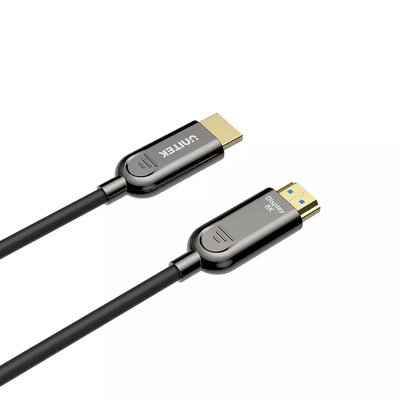 HDMI kabelis UNITEK C11085GY01-10M 10m 2.1 48 Gbit/s Juodas