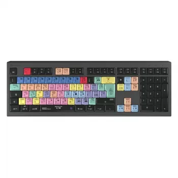 Logickeyboard Adobe Premiere Pro CC Astra 2 klaviatūra universali USB QWERTZ vokiška pilka