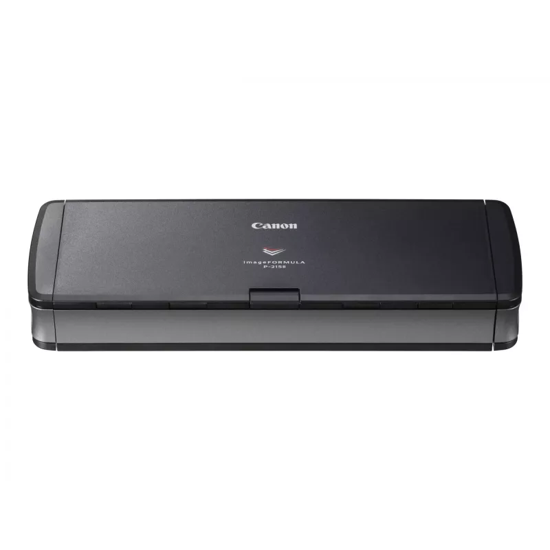 Canon imageFORMULA P-215II nešiojamasis dvipusio skenavimo dokumentų skaitytuvas, 216 x 1000 mm, 600 x 600 DPI, 24 bit, lakštinis skaitytuvas, juoda, pilka, CMOS CIS
