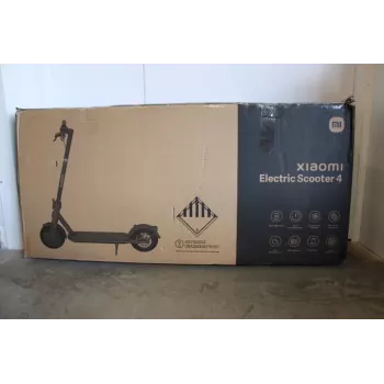 IŠPARDAVIMAS. Xiaomi Electric Scooter 4 EU | IŠPARDAVIMAS. IŠPARDAVIMAS. Xiaomi Electric Scooter 4 EU | 300 W | 25 km/h | 10 col. | 6 mėn. | Juoda | DEMO, SUBRAŽYTAS, TRŪKSTA VARŽTŲ