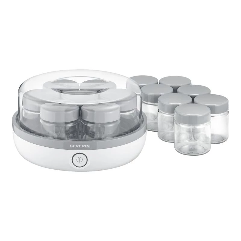 Severin Jogurto Gaminimo Įrenginys 7 vnt. 150 ml baltas JG 3518 (JG 3518)
