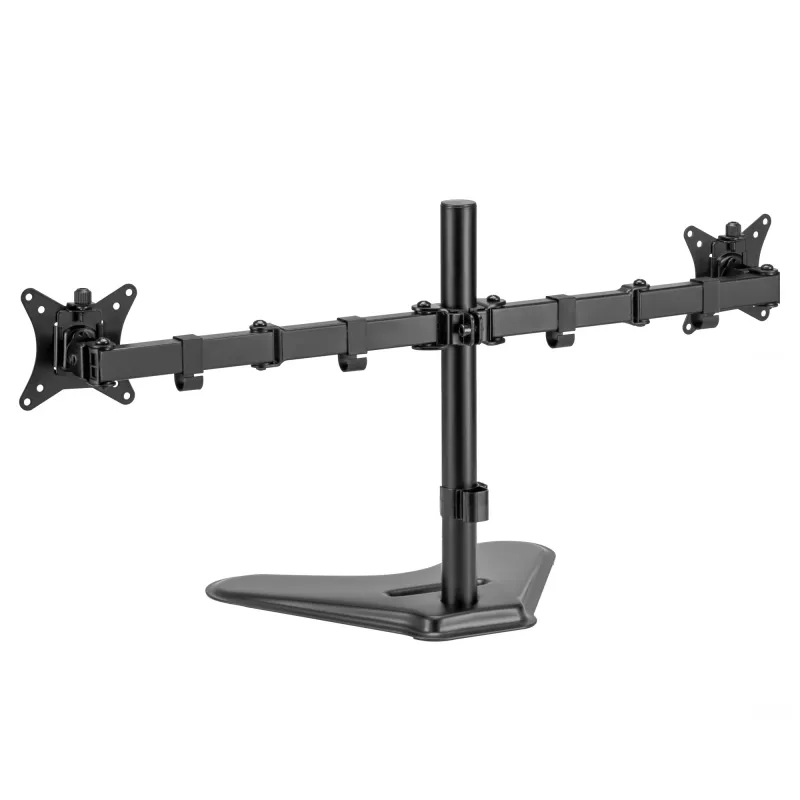 TV/Monitoriaus laikiklis SBOX LCD-F024-2 13–32 colių ekranams, dviguba ranka, 2×8 kg apkrova, VESA 100×100