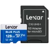 „Lexar BLUE PLUS“ 128 GB „MicroSDXC“ atminties kortelė, UHS‑I U3 V30, 170 MB/s