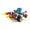 Konstrukcinis žaislas LEGO rinkinys 72035 Super Mario Mario Kart Toad's Workshop, interaktyvūs lygiai ir figūrėlės