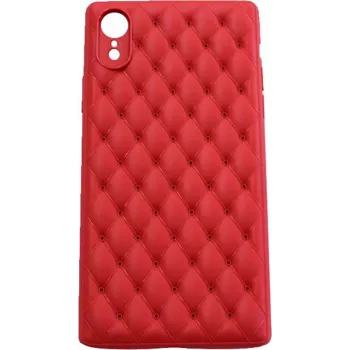 Devia Charming serijos telefono dėklas iPhone X / XS, raudonas