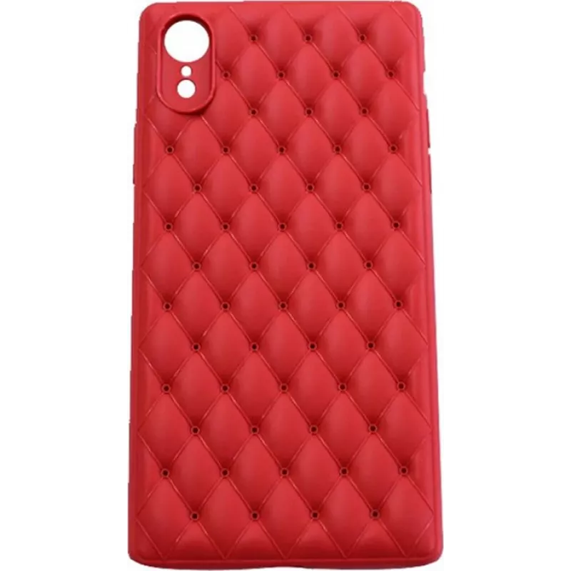 Devia Charming serijos telefono dėklas iPhone X / XS, raudonas