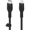 2 m Lightning laidas Belkin CAA009BT2MBK, USB-C į Lightning, juodas