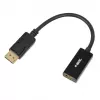 DisplayPort į HDMI kabelio adapteris IBOX iadp4k — DisplayPort (kištukas) į HDMI (lizdas), tiesios jungtys, 4K palaikymas, sidabrinis