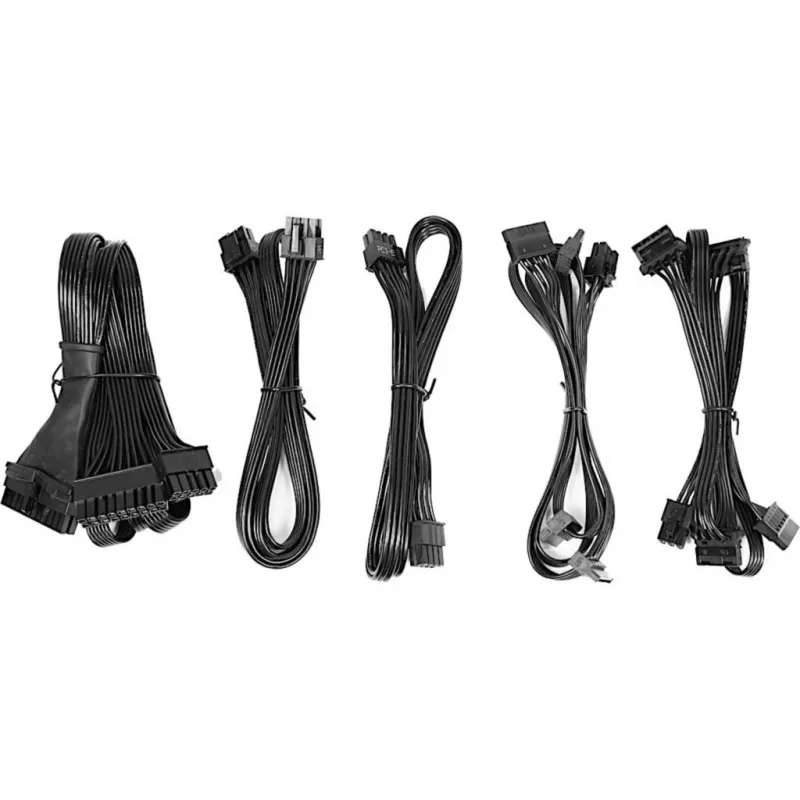 SAMA FTX-850-B ARMOR 850W, PC maitinimo blokas juodas, 4x PCIe, kabelių valdymas, 850 vatų