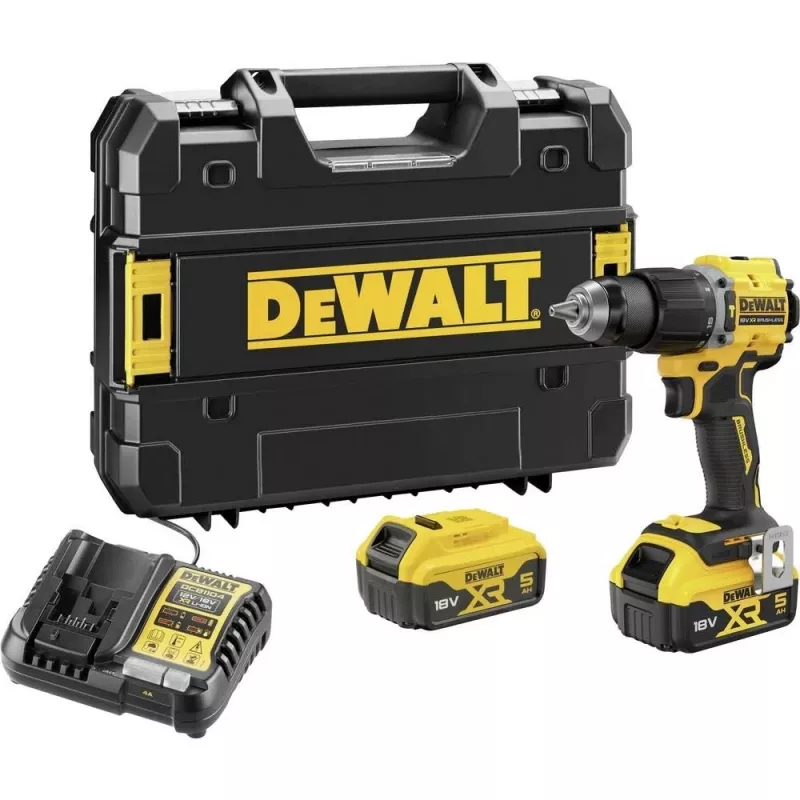 Akumuliatorinis grąžtas DeWalt DCD799P2T 18V bešepetėlinis kompaktiškas lengvas