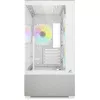 Sharkoon MK7 ARGB mATX korpusas 2x stiklas, baltas
