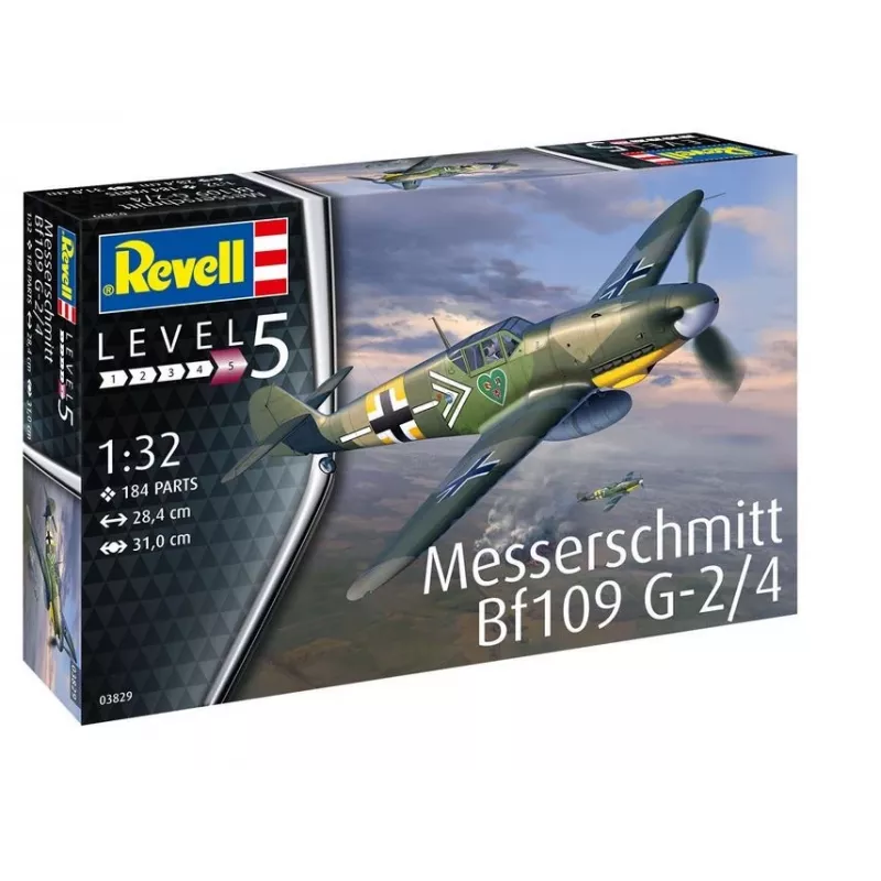 Plastikinis modelis Messerschmitt BF 109G-2/4 1/32
