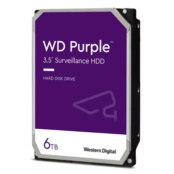 Vidinis kietasis diskas Western Digital 6 TB 3.5 colio Serial ATA WD63PURZ