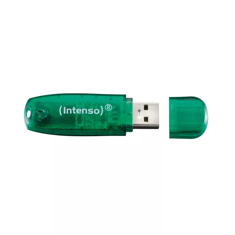 ATMINTINĖ LAIKYKLA FLASH USB2 8GB/ŽALIA 3502460 INTENSO