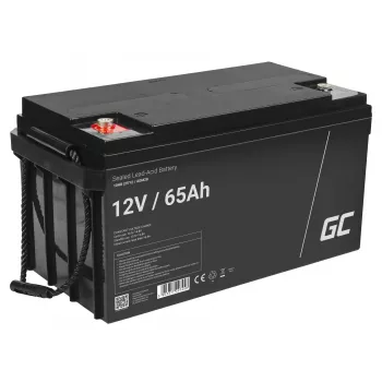 Baterija Green Cell AGM28 pramoninė įkraunama sandari švino rūgštinė (VRLA) 12 V 65000 mAh, 1 vnt., 20 kg