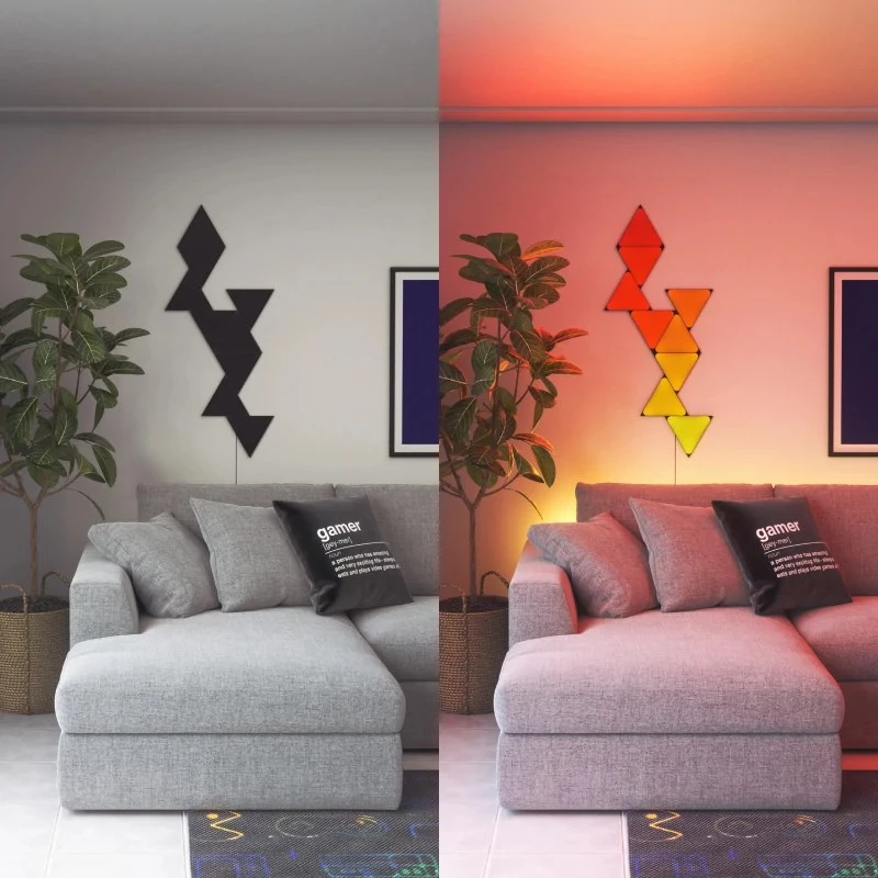 Nanoleaf NL48-1101TW-10PK išmanusis apšvietimas Išmanusis skydelis Wi-Fi