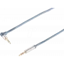 shiverpeaks sp-PROFESSIONAL garso laidas 3 m 2 x 3,5 mm mėlynas – Chrom (SP30823)
