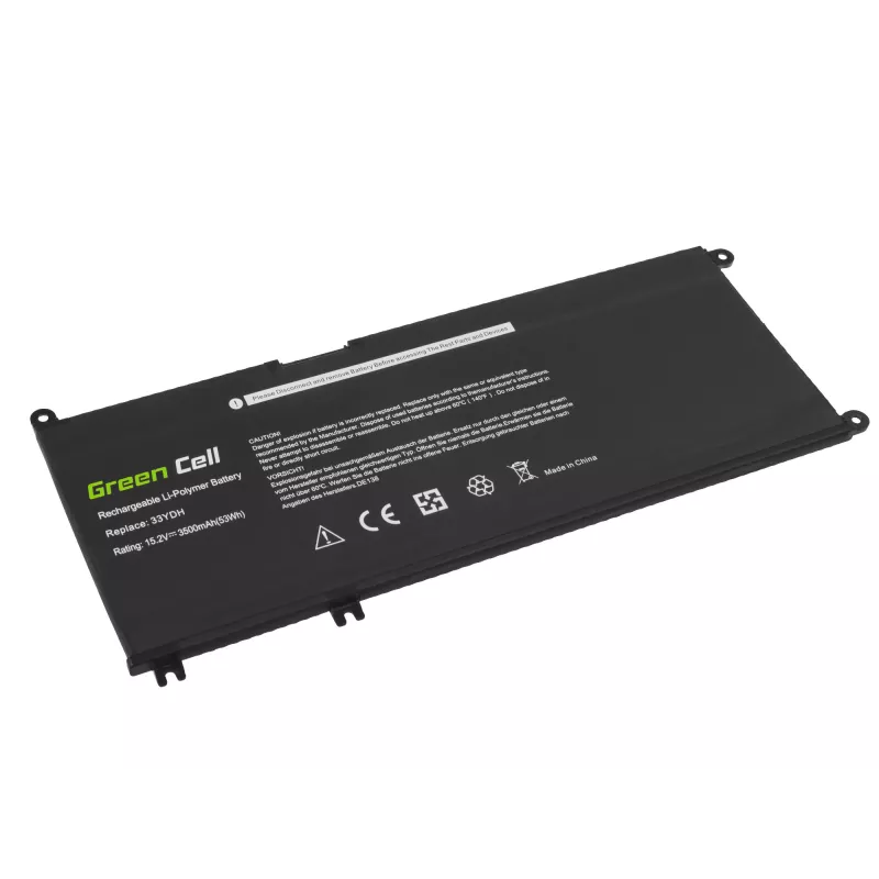 Baterija Green Cell DE138, skirta DELL Inspiron G3 G5 G7 Latitude