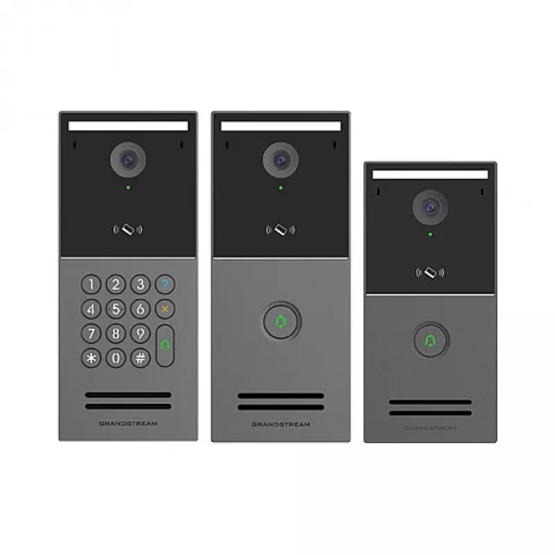 Vaizdo domofonas Grandstream GDS3725, 4 MP, H.264, IP66/IK10, 3 W garsiakalbis, SD iki 256 GB